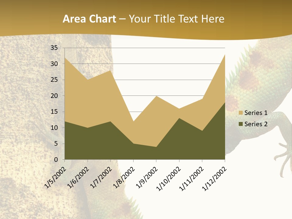 White Walking Branch PowerPoint Template