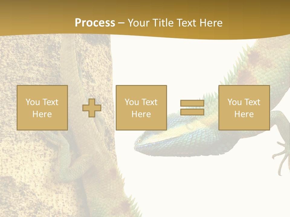 White Walking Branch PowerPoint Template