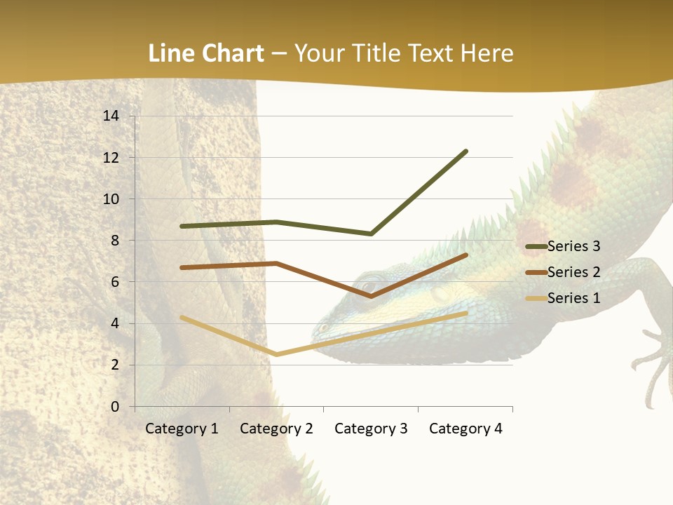 White Walking Branch PowerPoint Template