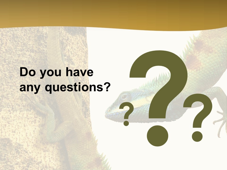 White Walking Branch PowerPoint Template