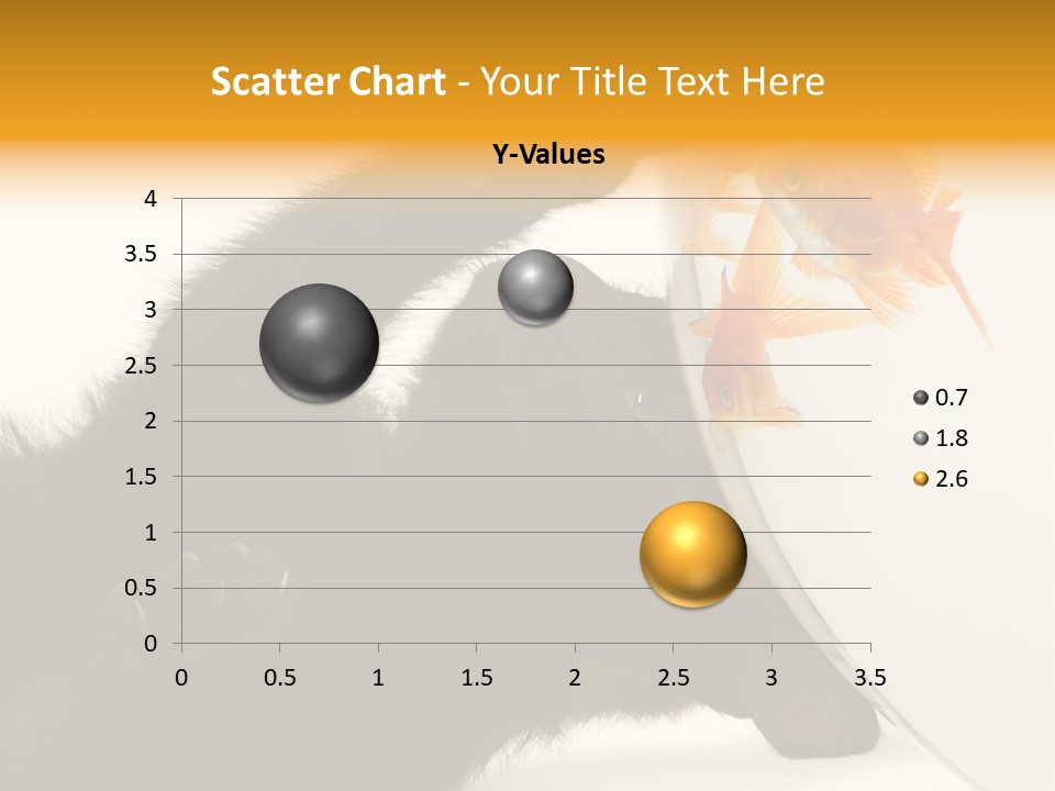 Kitten Fishbowl PowerPoint Template