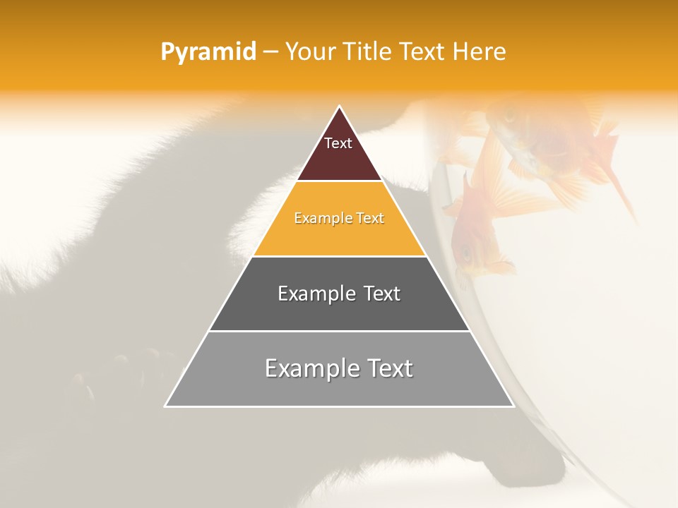 Kitten Fishbowl PowerPoint Template