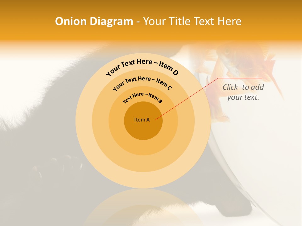 Kitten Fishbowl PowerPoint Template
