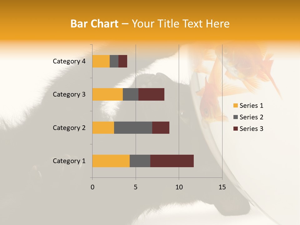 Kitten Fishbowl PowerPoint Template