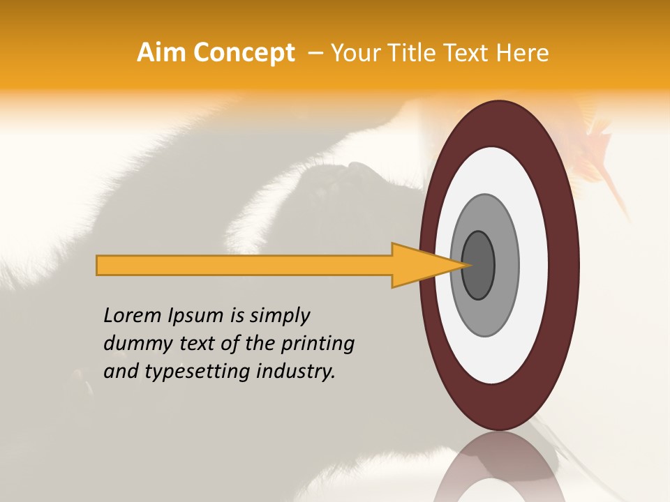 Kitten Fishbowl PowerPoint Template