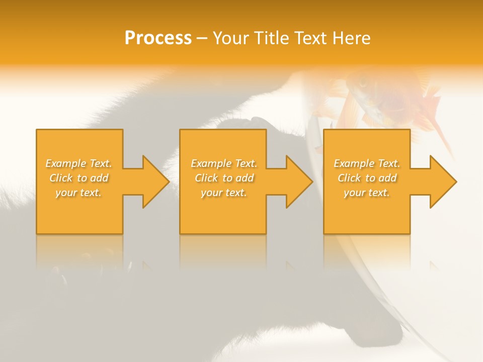 Kitten Fishbowl PowerPoint Template