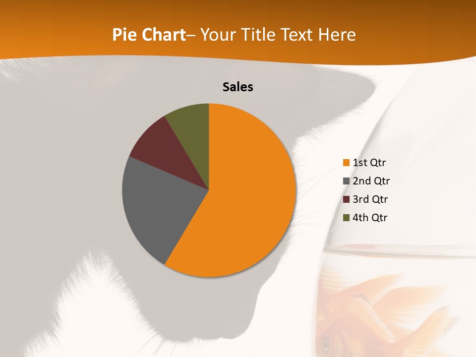 Fish Kitten PowerPoint Template