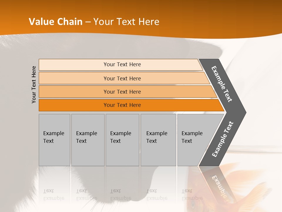 Fish Kitten PowerPoint Template