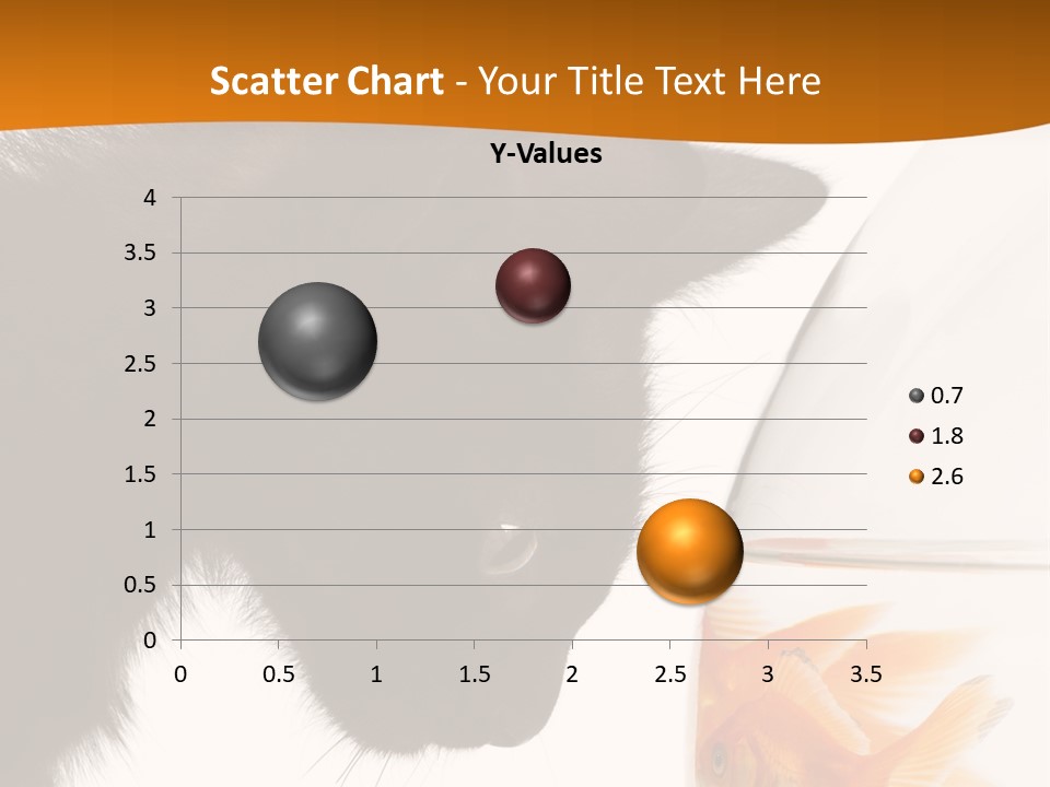 Fish Kitten PowerPoint Template