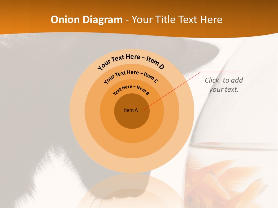 Fish Kitten PowerPoint Template