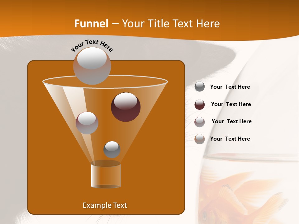 Fish Kitten PowerPoint Template