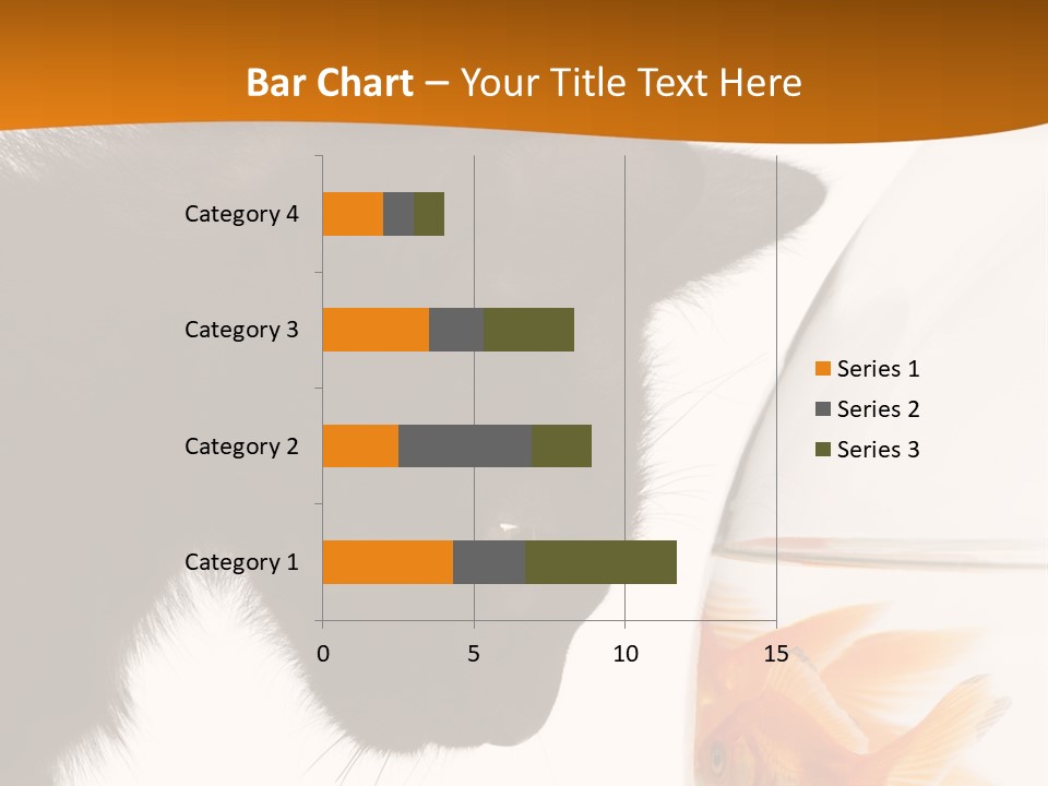 Fish Kitten PowerPoint Template