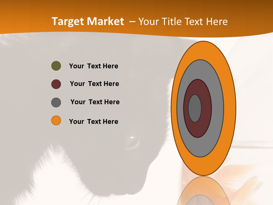 Fish Kitten PowerPoint Template