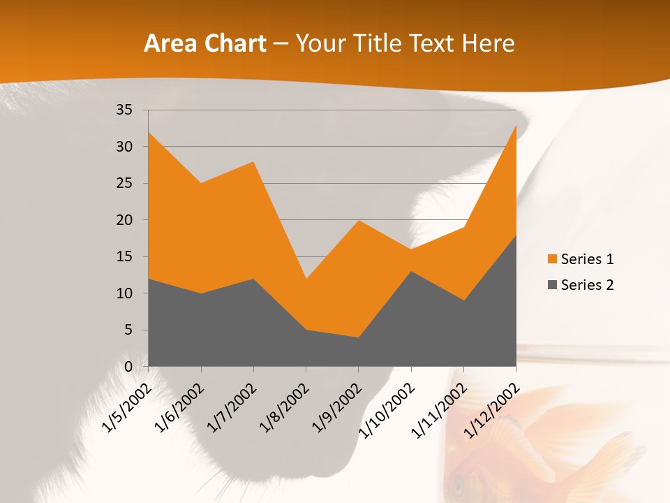 Fish Kitten PowerPoint Template