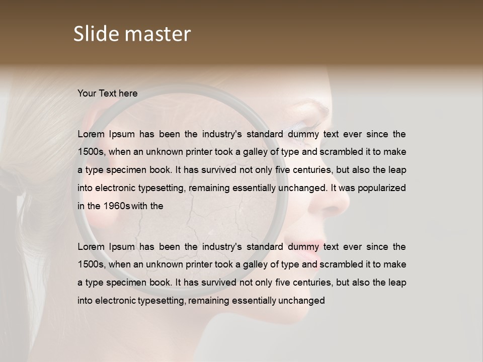 Dry Skin PowerPoint Template