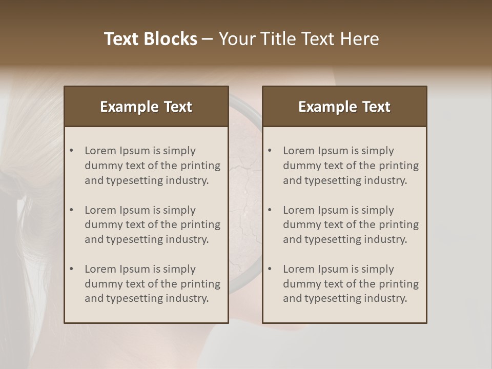 Dry Skin PowerPoint Template