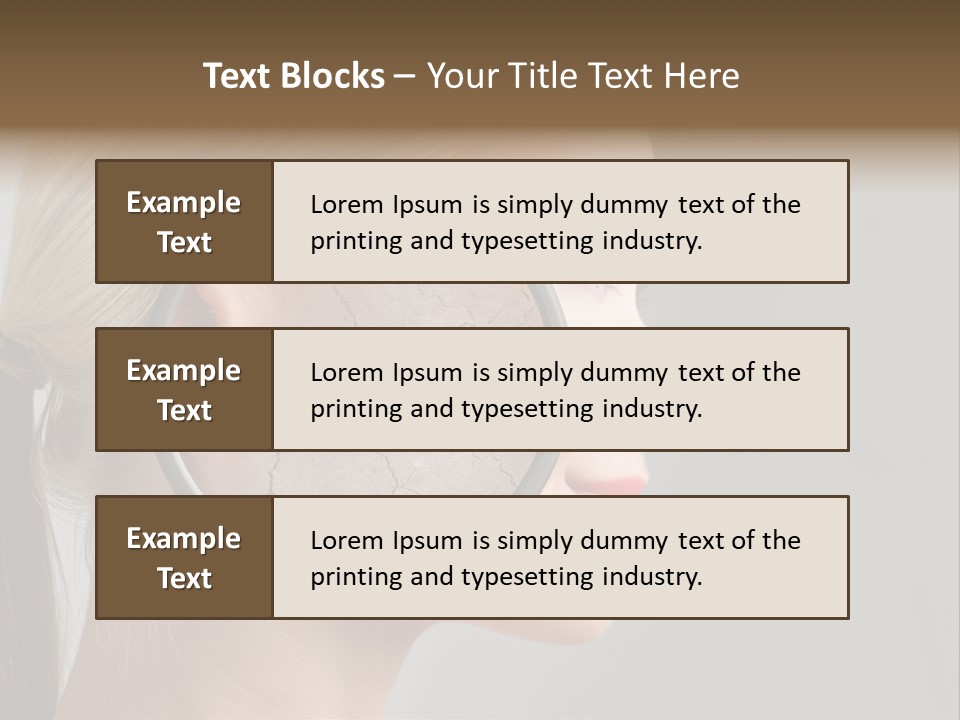 Dry Skin PowerPoint Template
