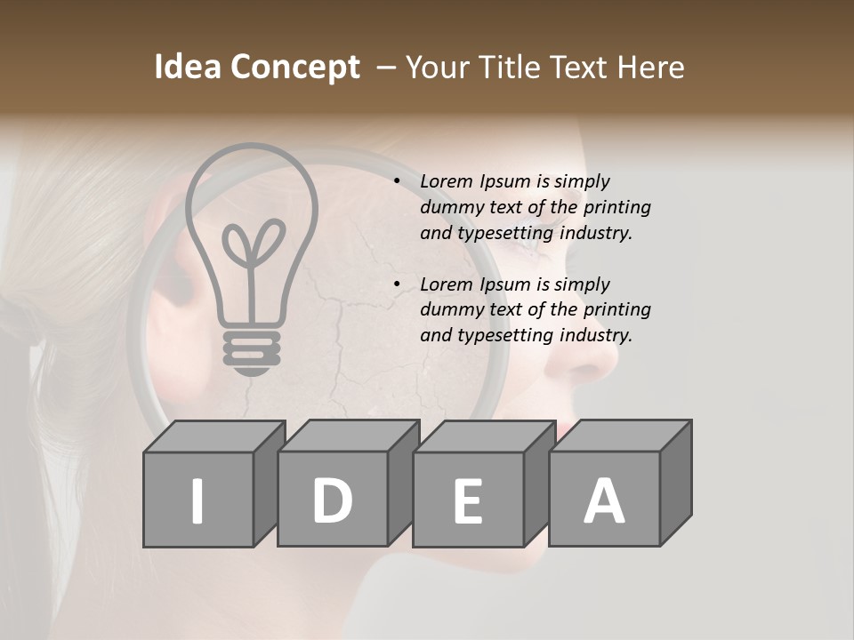 Dry Skin PowerPoint Template