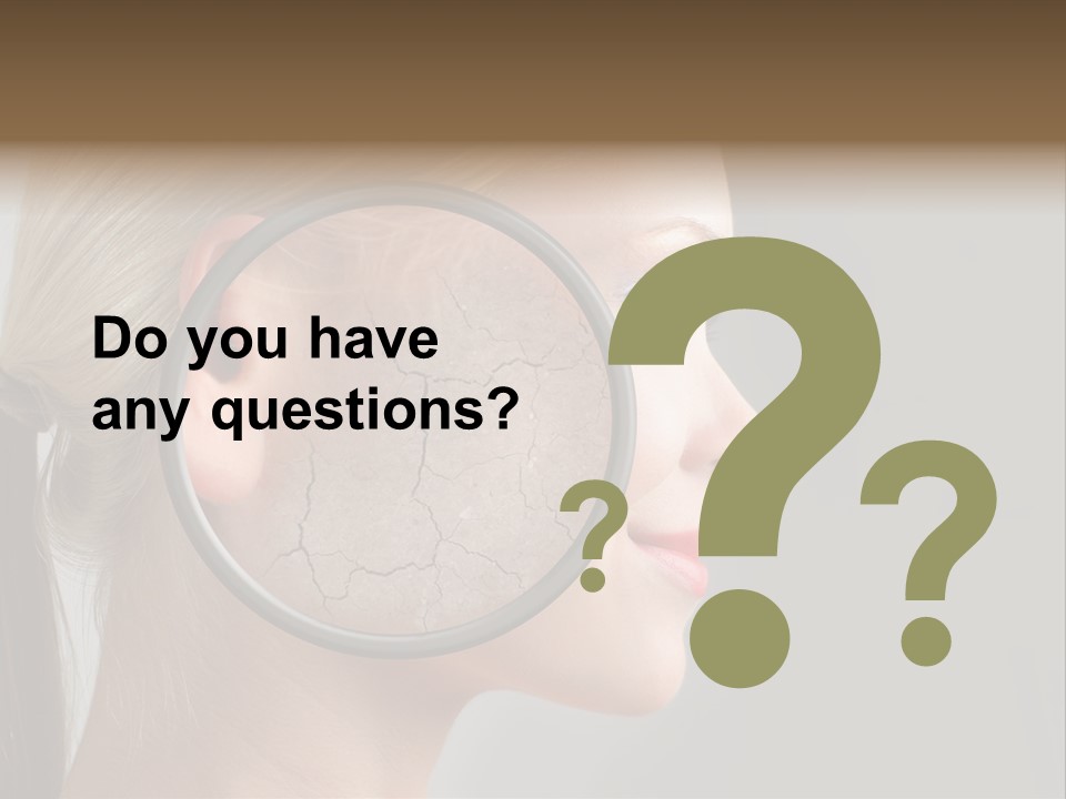 Dry Skin PowerPoint Template