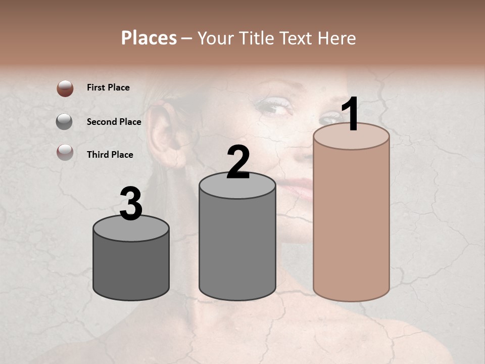 Older Young Crack PowerPoint Template