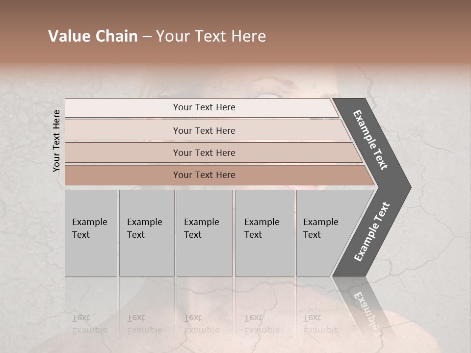 Older Young Crack PowerPoint Template