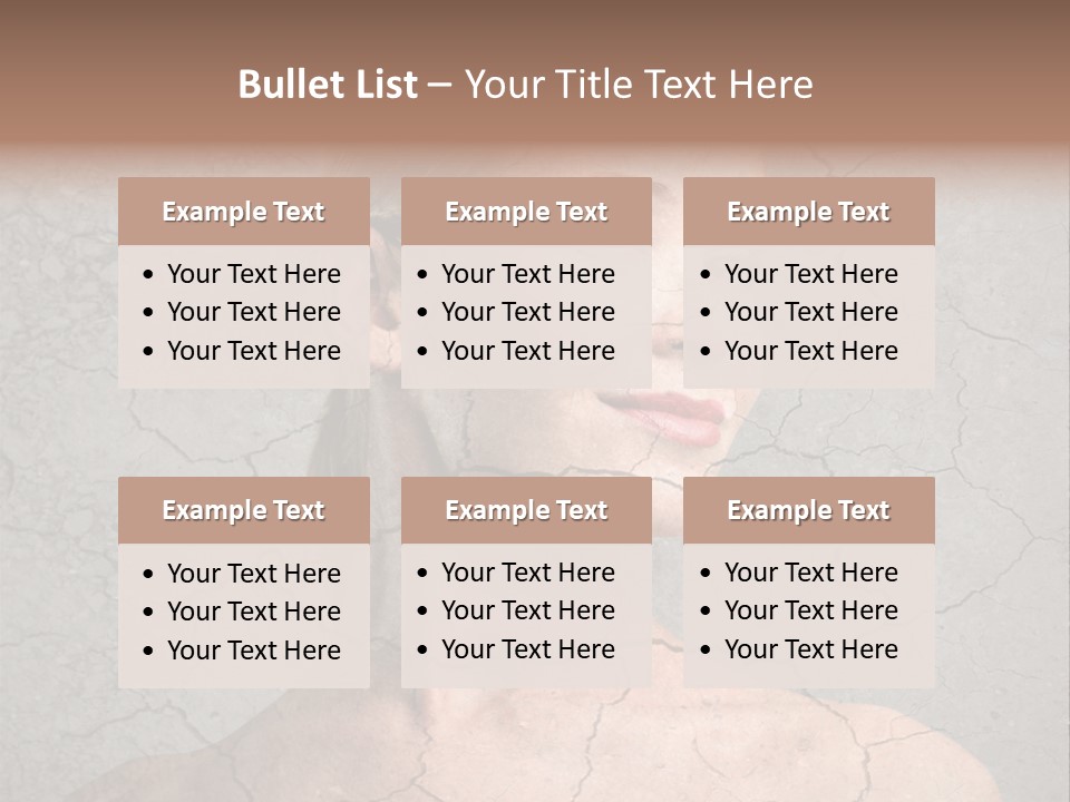 Older Young Crack PowerPoint Template