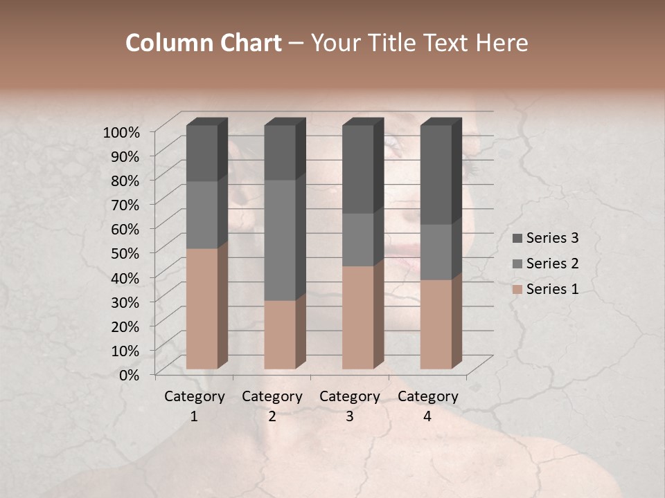 Older Young Crack PowerPoint Template