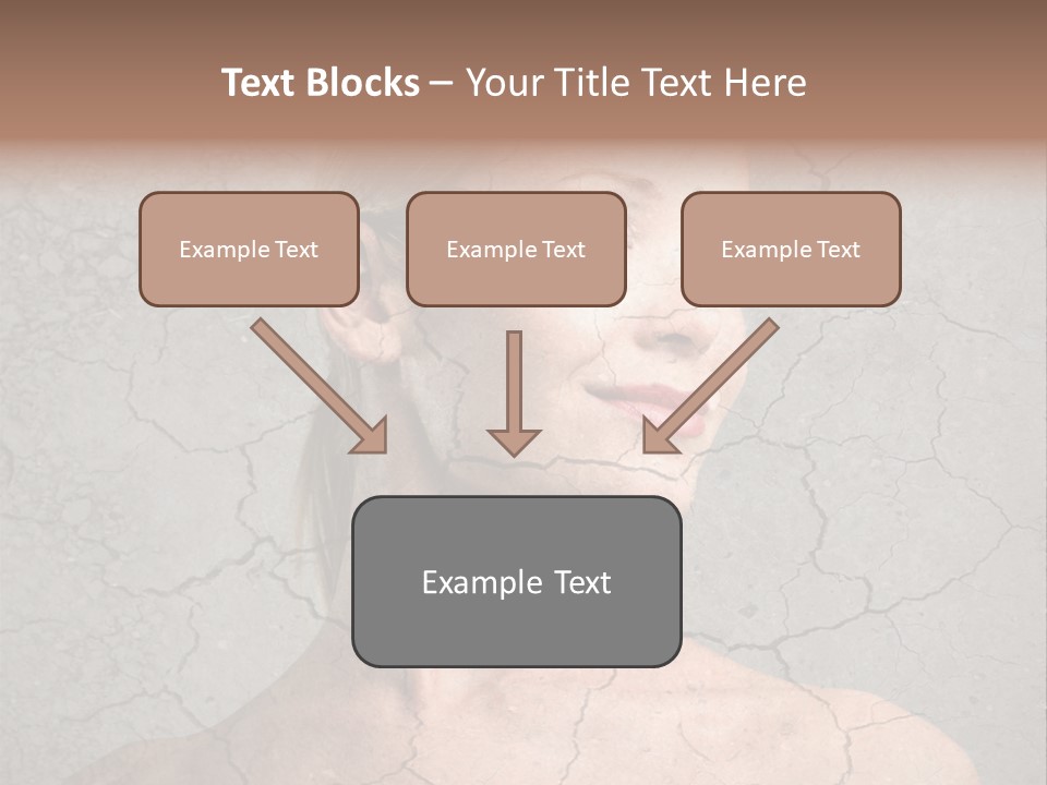 Older Young Crack PowerPoint Template