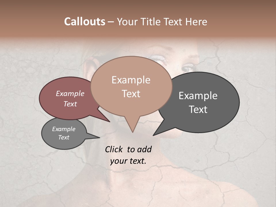 Older Young Crack PowerPoint Template