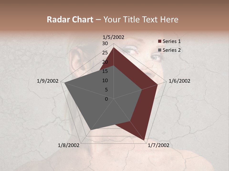 Older Young Crack PowerPoint Template