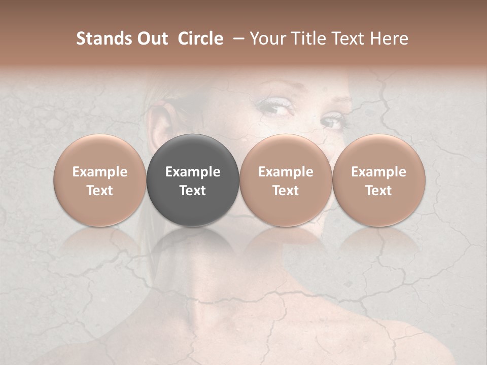 Older Young Crack PowerPoint Template