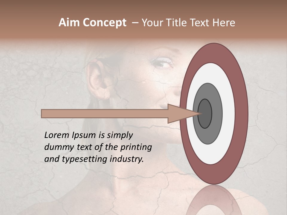 Older Young Crack PowerPoint Template