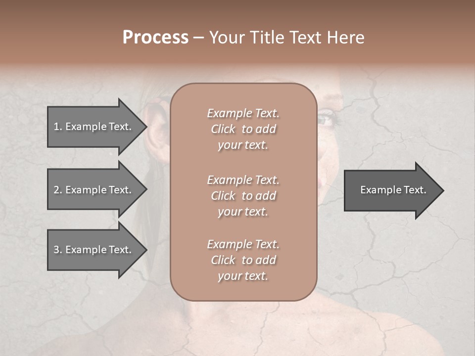 Older Young Crack PowerPoint Template
