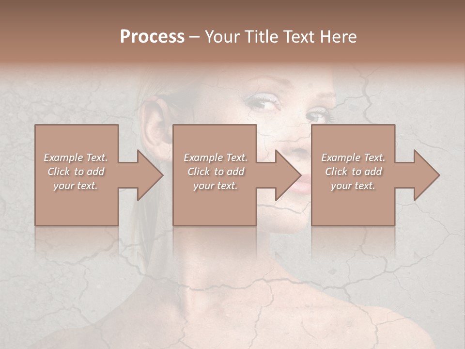 Older Young Crack PowerPoint Template