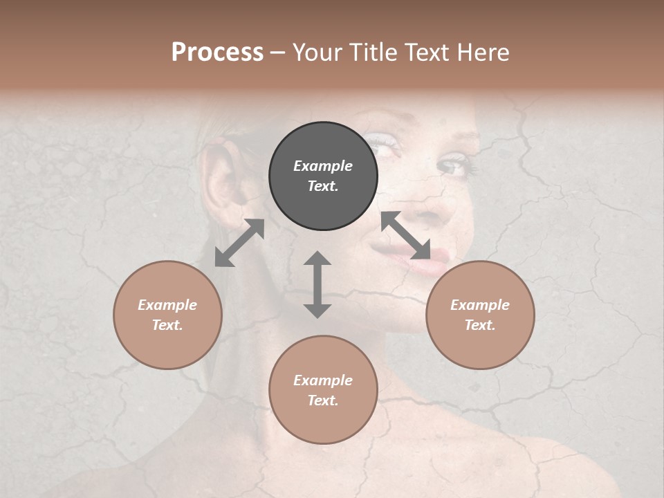 Older Young Crack PowerPoint Template