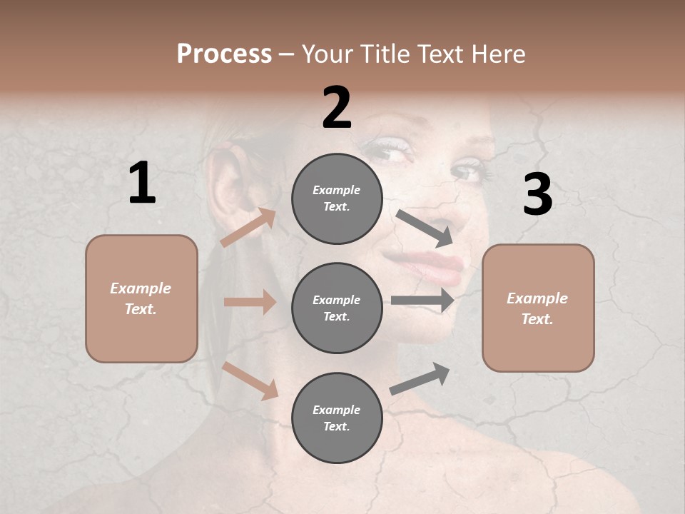 Older Young Crack PowerPoint Template