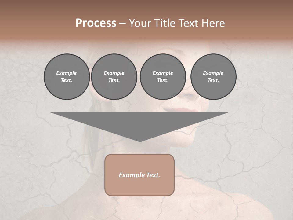 Older Young Crack PowerPoint Template