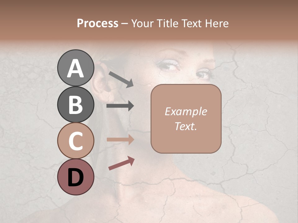Older Young Crack PowerPoint Template
