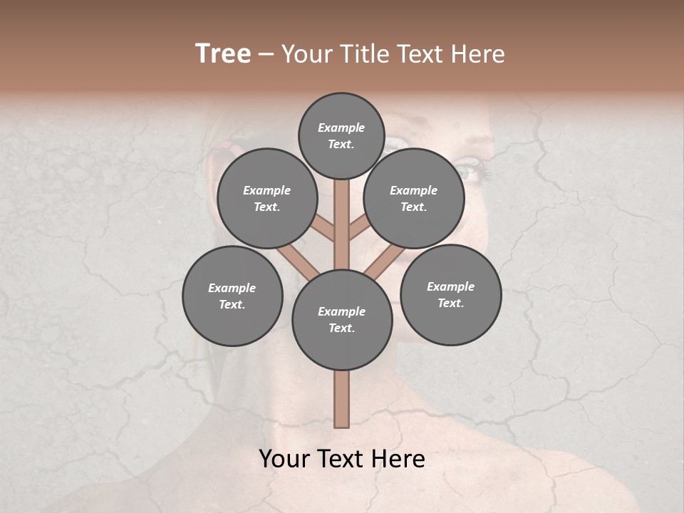 Older Young Crack PowerPoint Template