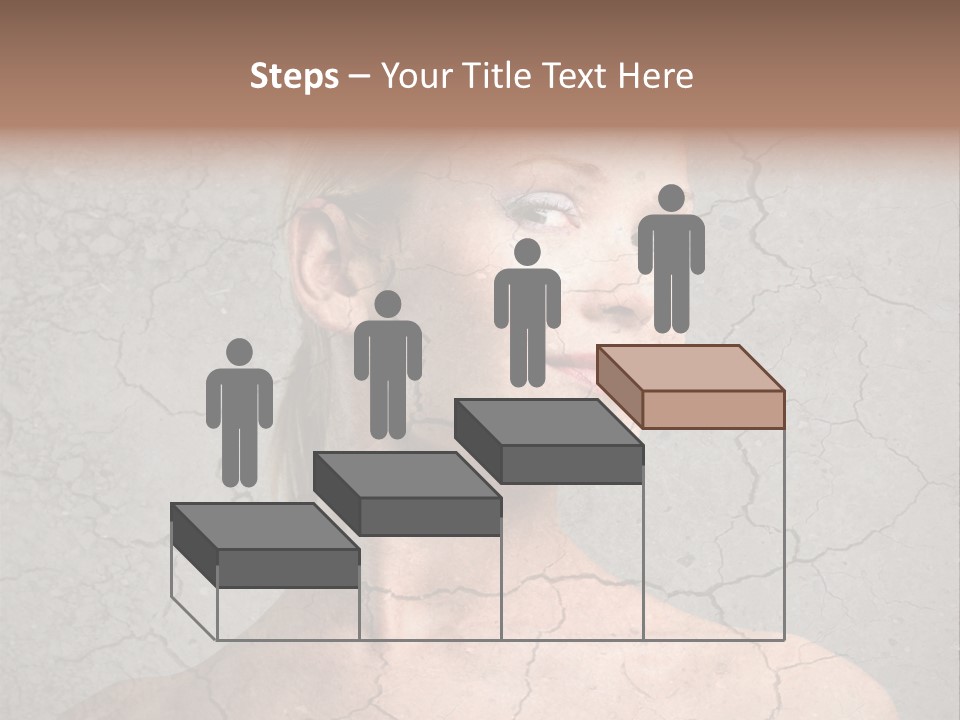 Older Young Crack PowerPoint Template