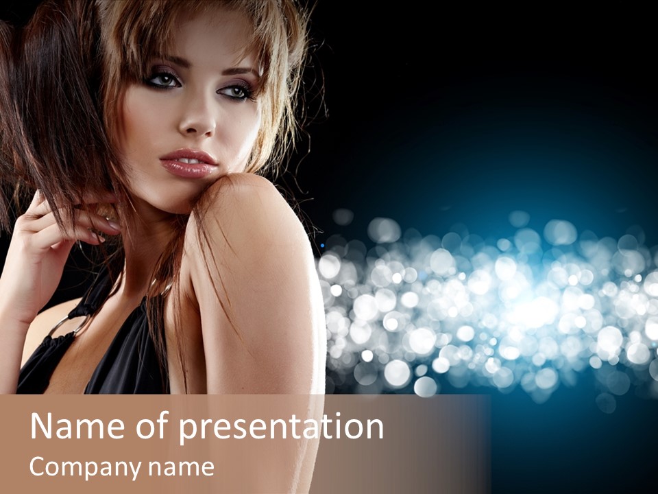 Uk Models PowerPoint Template