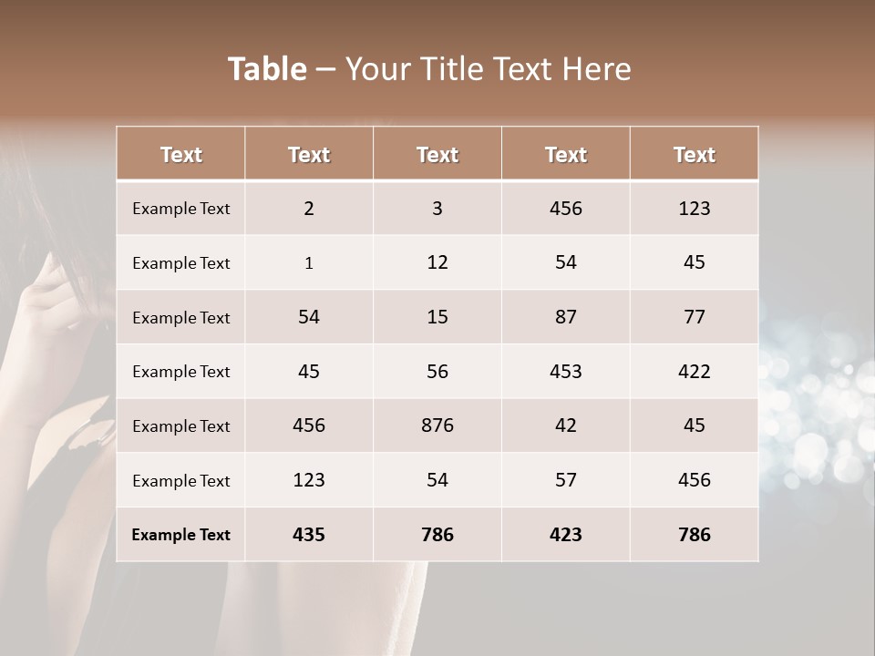 Uk Models PowerPoint Template