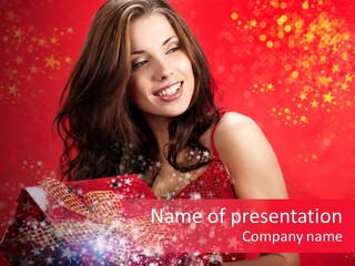 Girls Hd Wallpapers 1080P PowerPoint Template