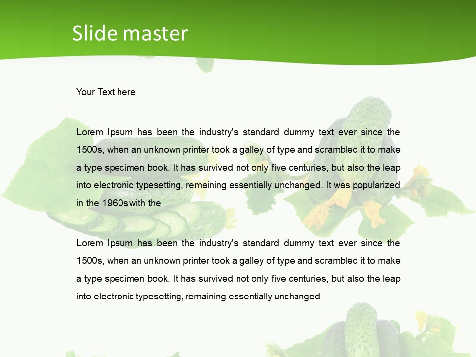 Layer White Blossom PowerPoint Template