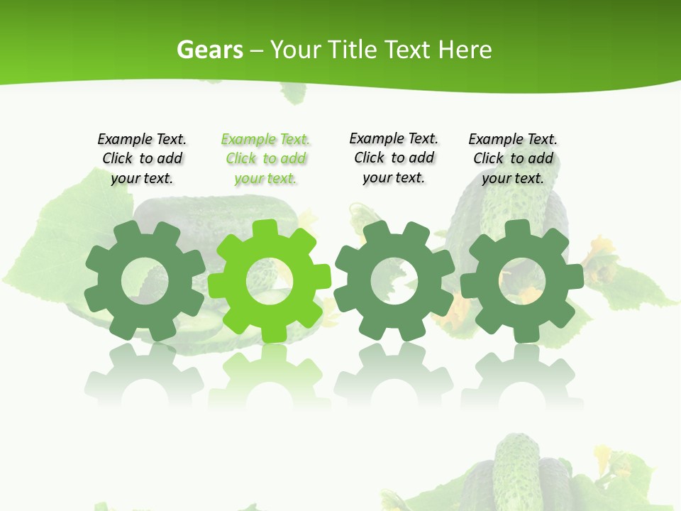 Layer White Blossom PowerPoint Template