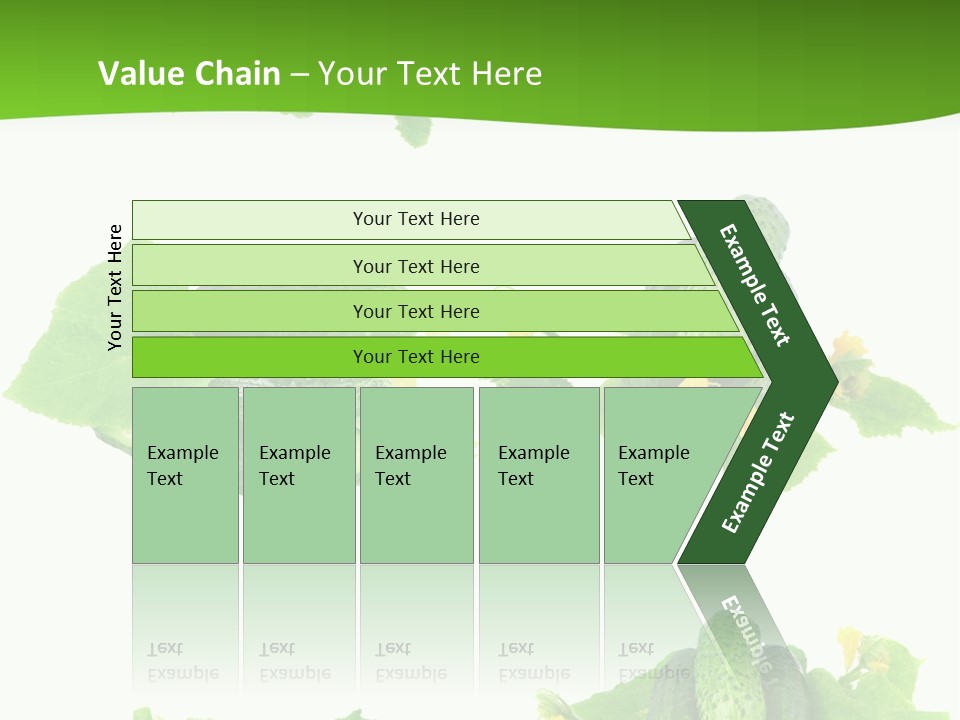 Layer White Blossom PowerPoint Template