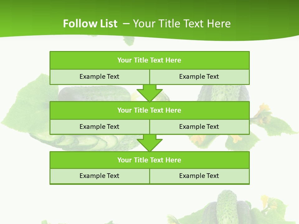 Layer White Blossom PowerPoint Template