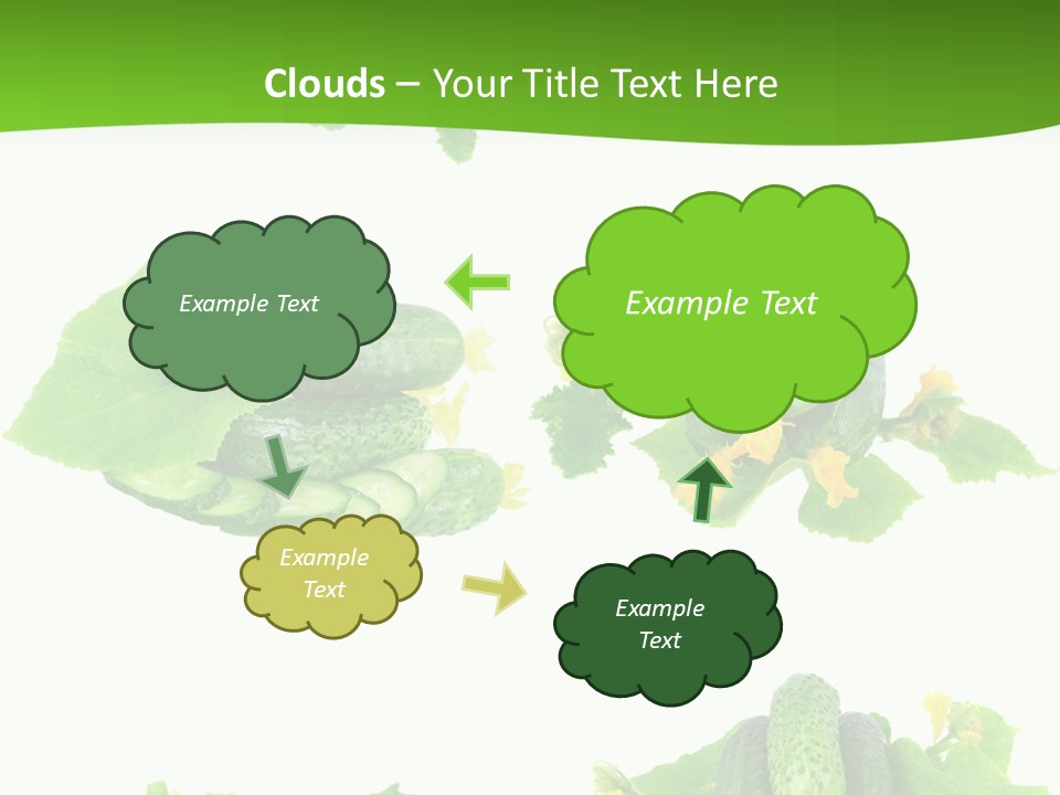 Layer White Blossom PowerPoint Template