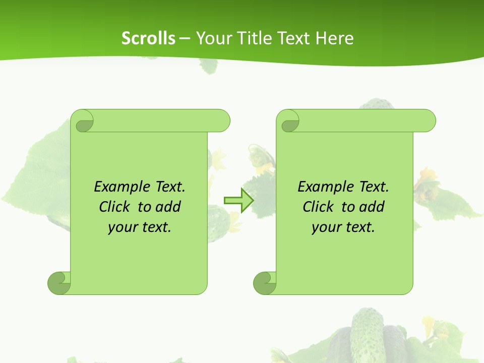 Layer White Blossom PowerPoint Template