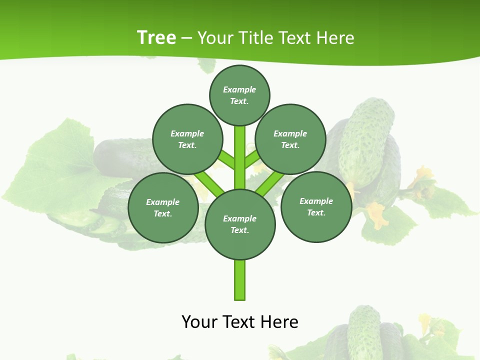 Layer White Blossom PowerPoint Template